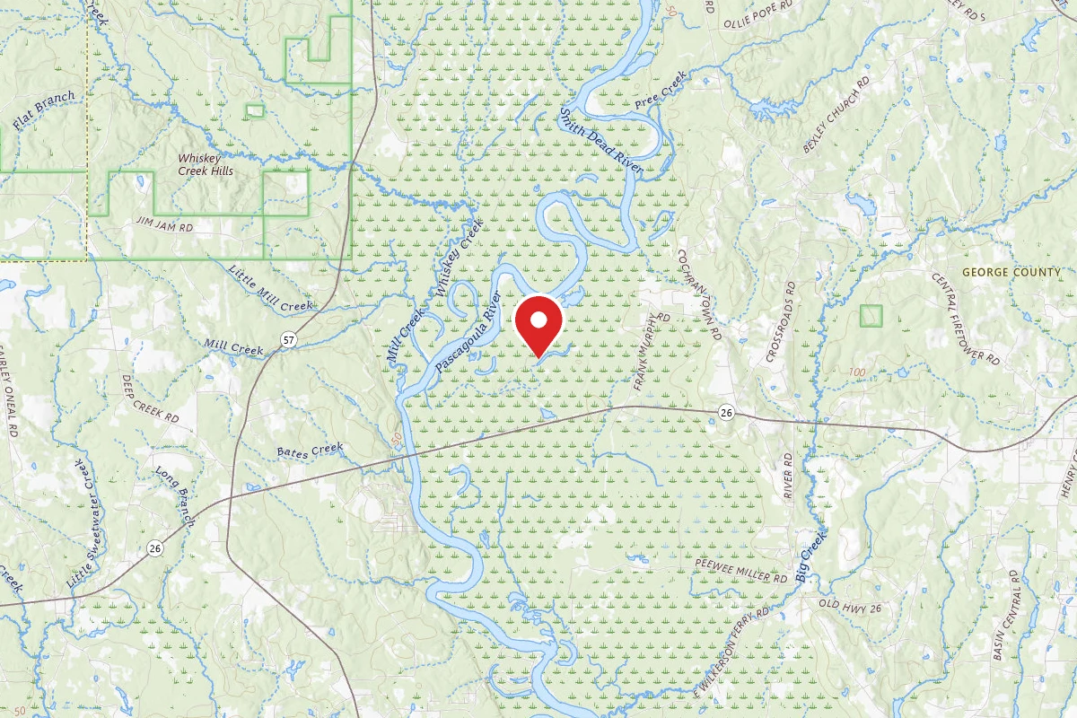 Pascagoula WMA Dispersed Camping
