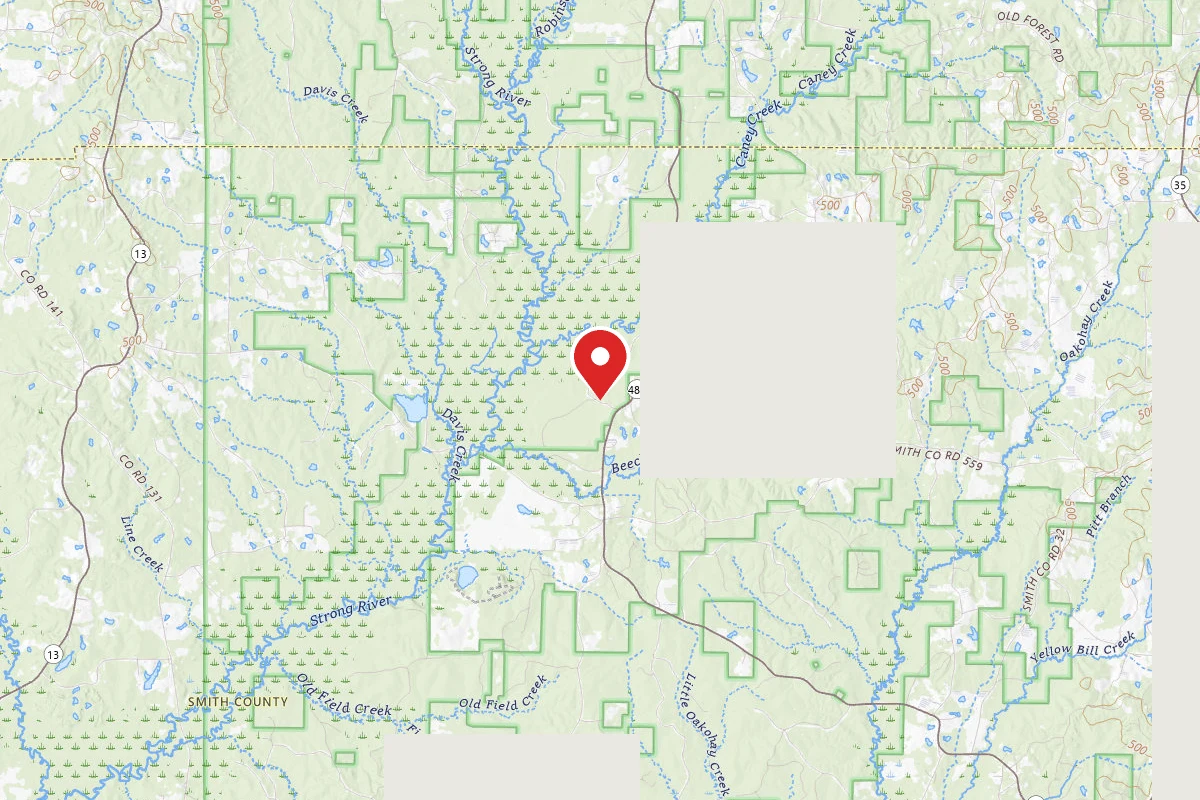 Caney Dispersed Camping