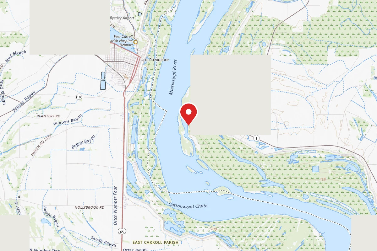 Dispersed Site near 32.7732, -91.1436