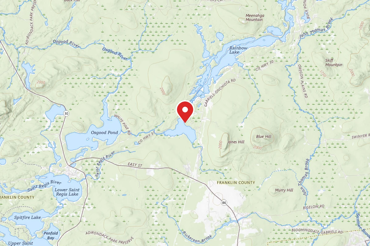 Jones Pond Campsite #4