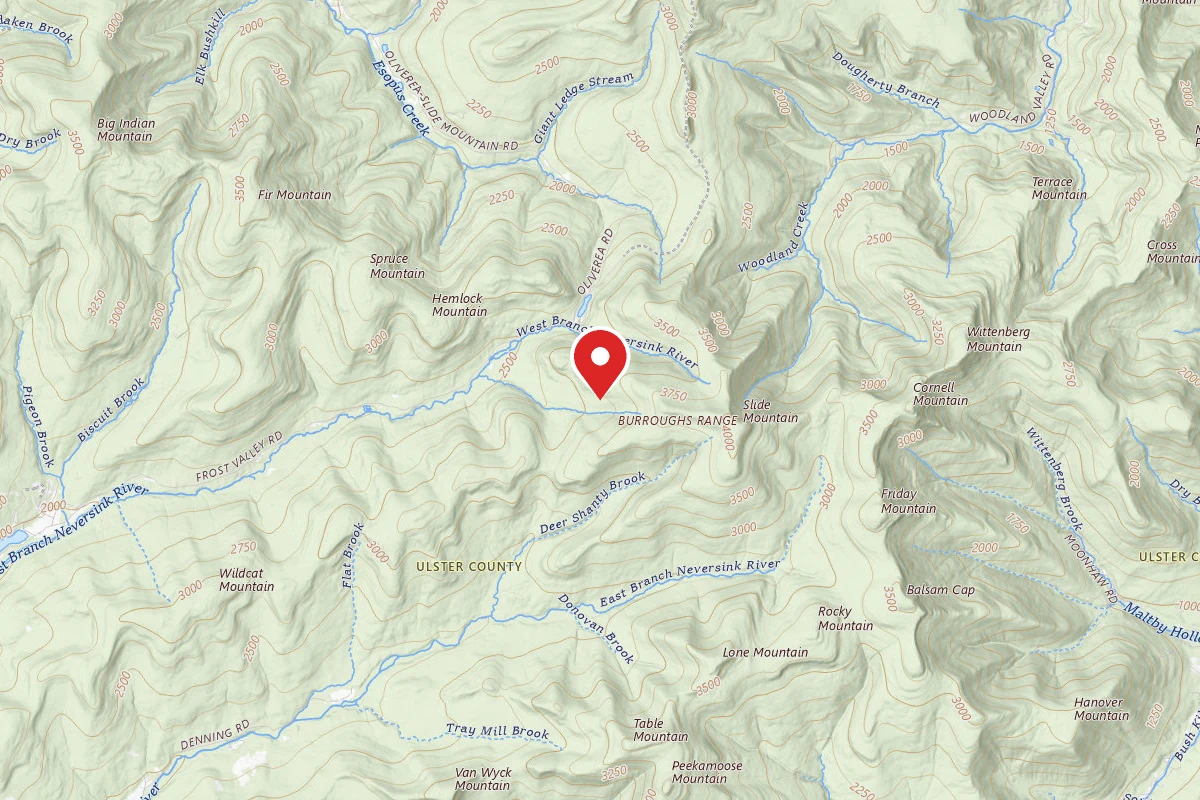 Burroughs Trail Campsite #1
