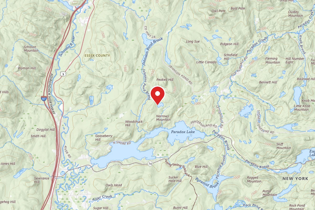 Peaked Hill Pond Tentsite