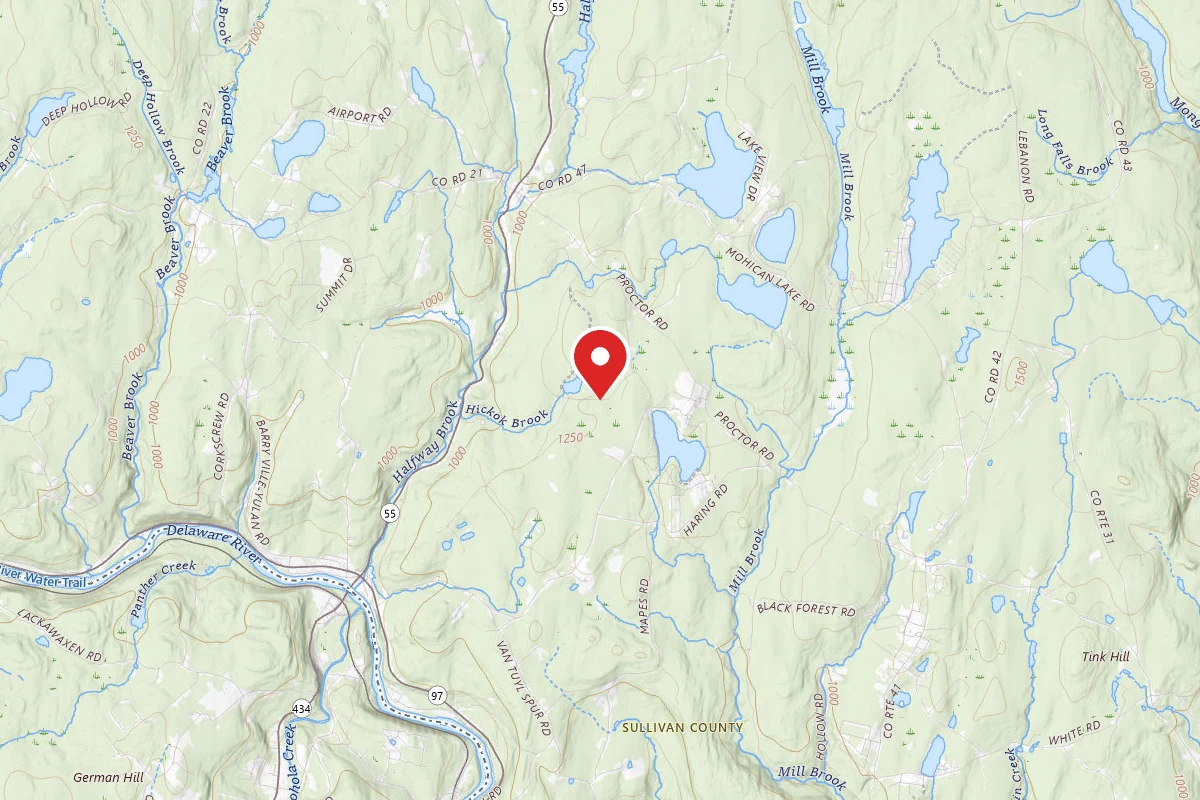 Hickok Brook Designated Campsite
