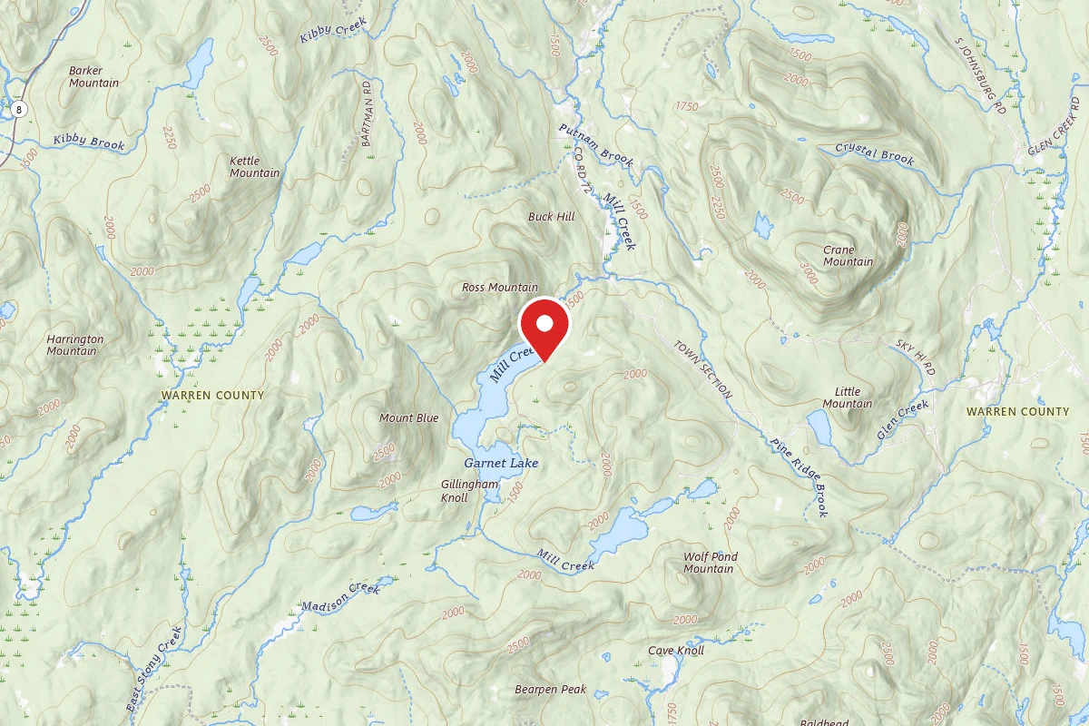 Garnet Lake Rd #2 Campsite