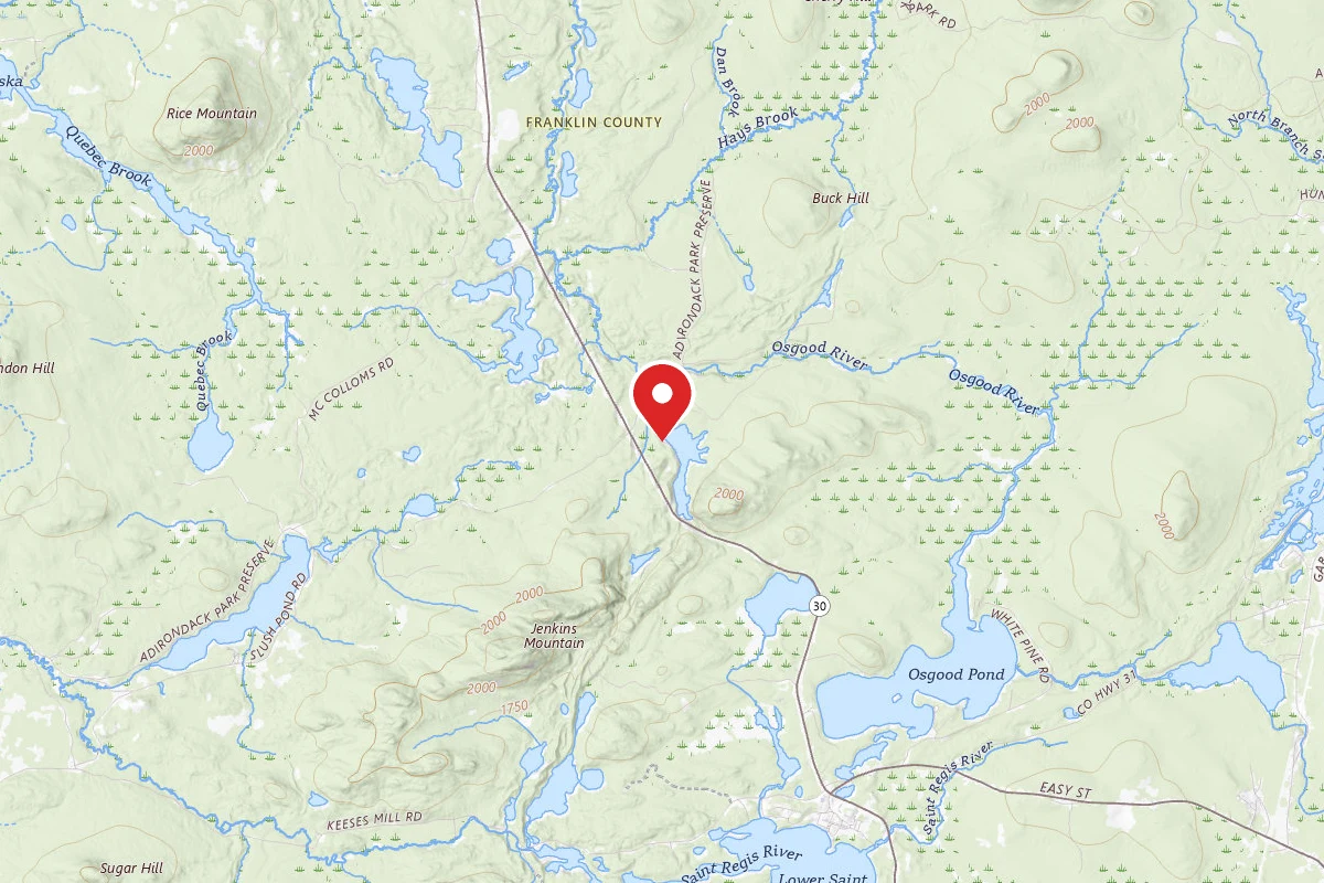 Mtn. Pond Campsite #5
