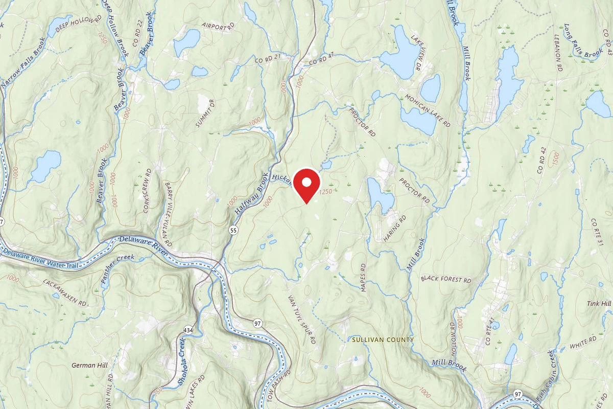 Hickok Brook Designated Campsite