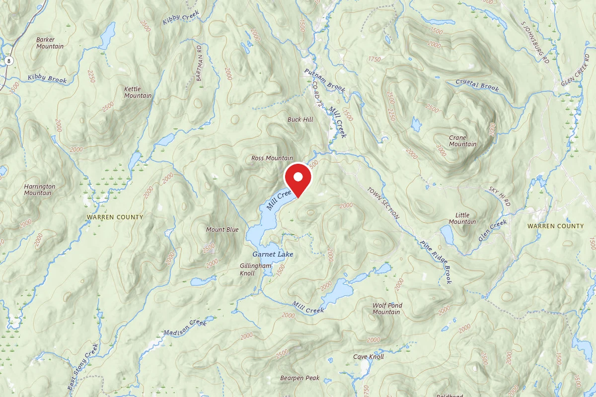 Garnete Lake Rd #1 Campsite