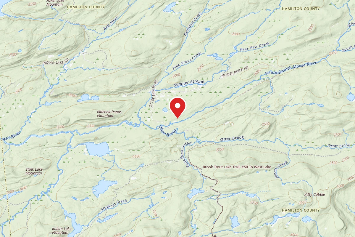 Moose River Plains Campsite 84
