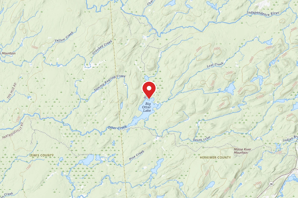 Dispersed Site near 43.7356, -75.1039