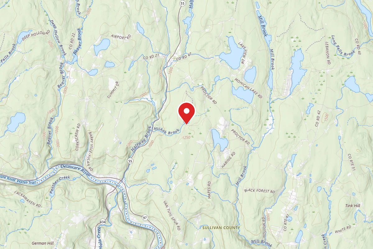 Hickok Brook Designated Campsite