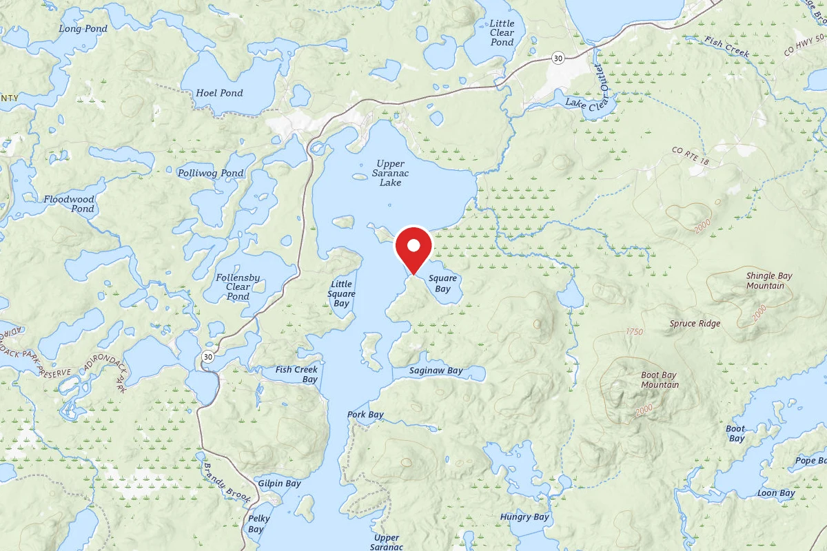 Upper Saranac Lake Site 4