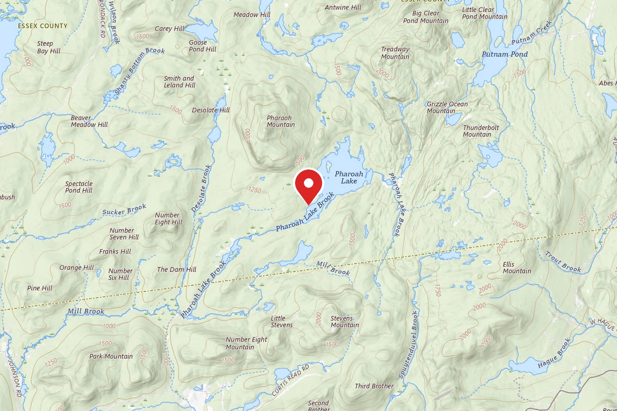 Dispersed Site near 43.7998, -73.6434