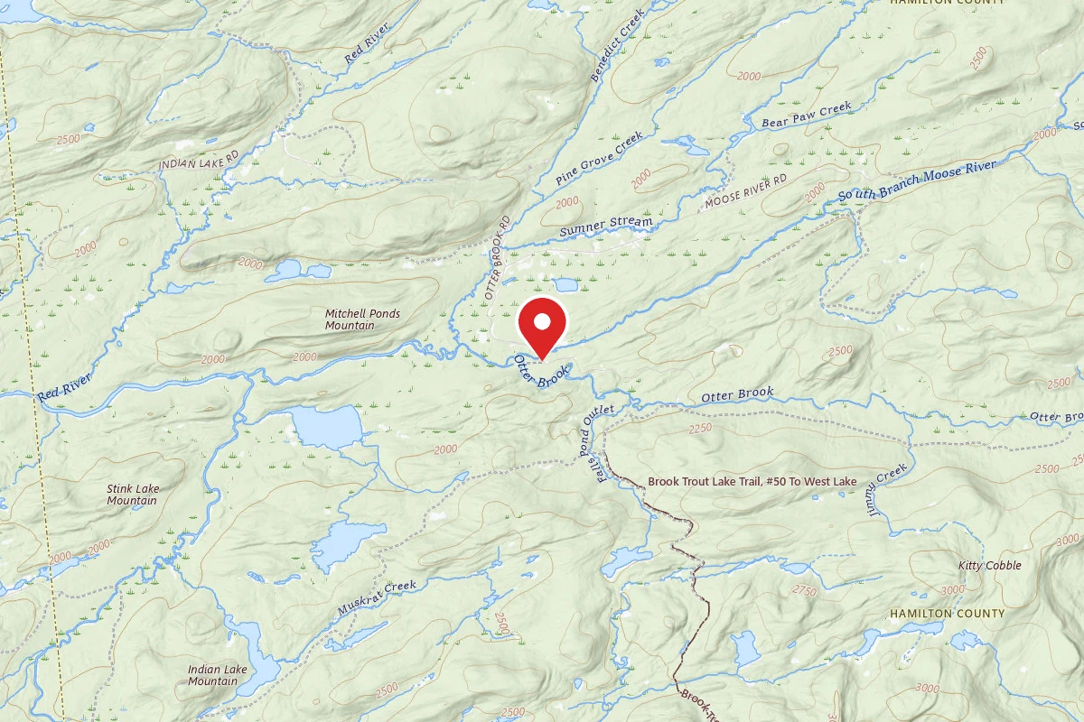 Moose River Plains Campsite 89
