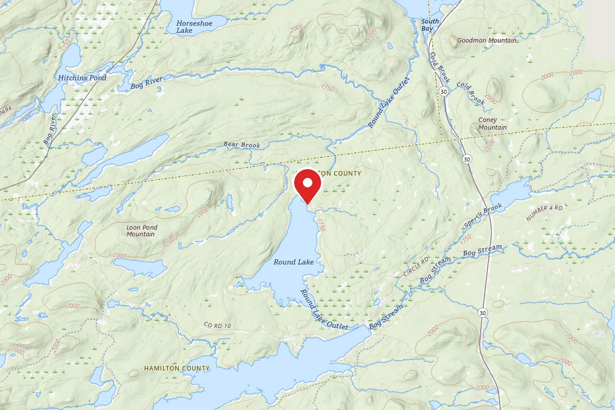 Round Lake Campsite #5