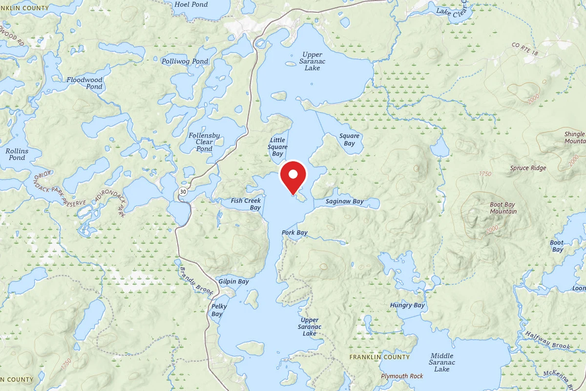 Upper Saranac Lake Site 11