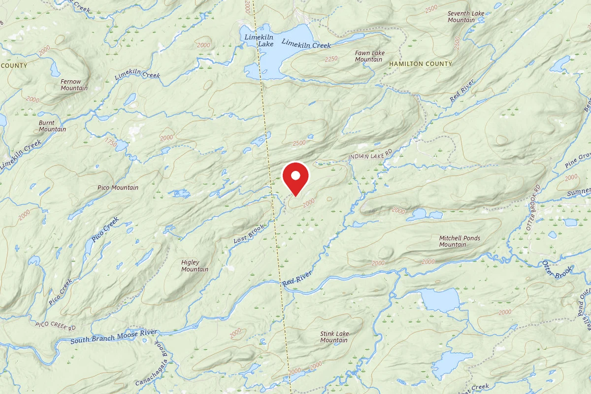 Moose River Plains Campsite 128