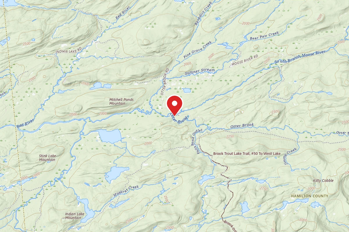 Moose River Plains Campsite 90