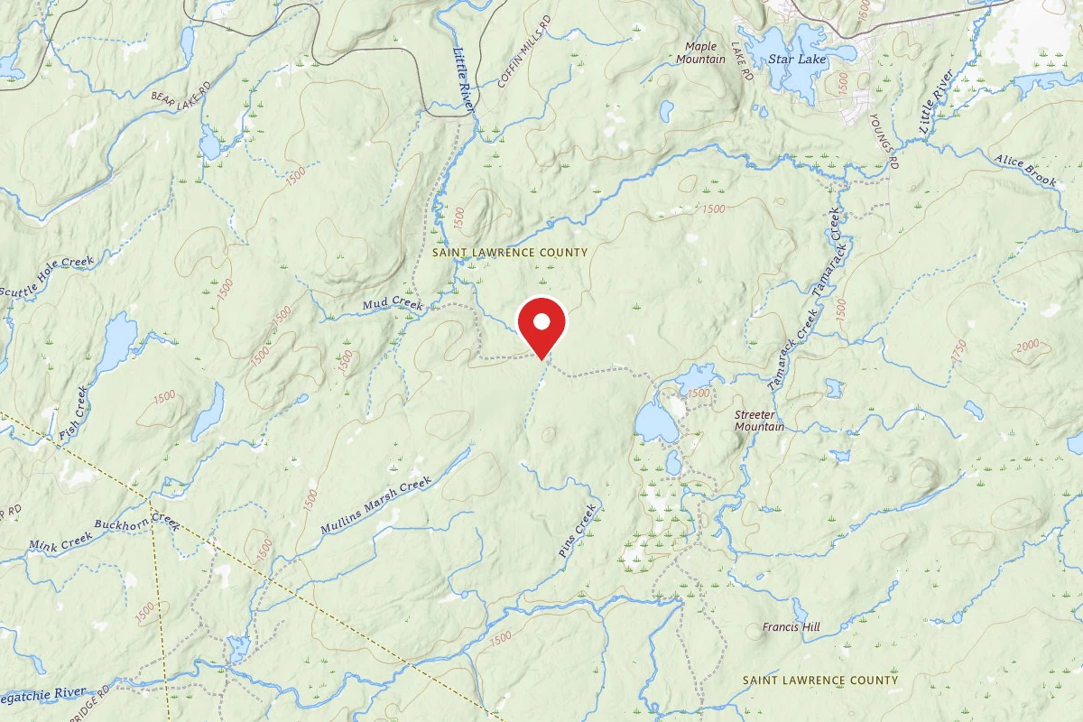 Streeter Lake Road Campsite #10