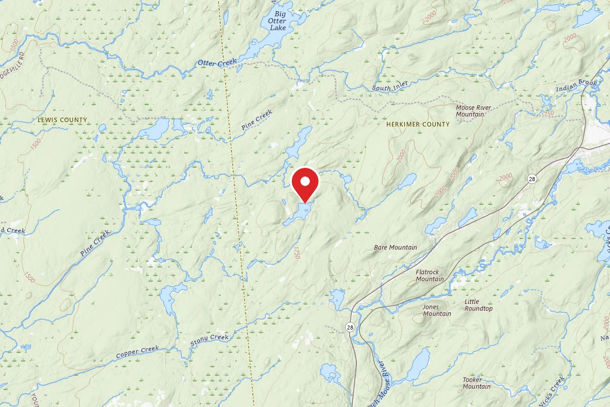 Middle Settlement Lake Designated Campsite