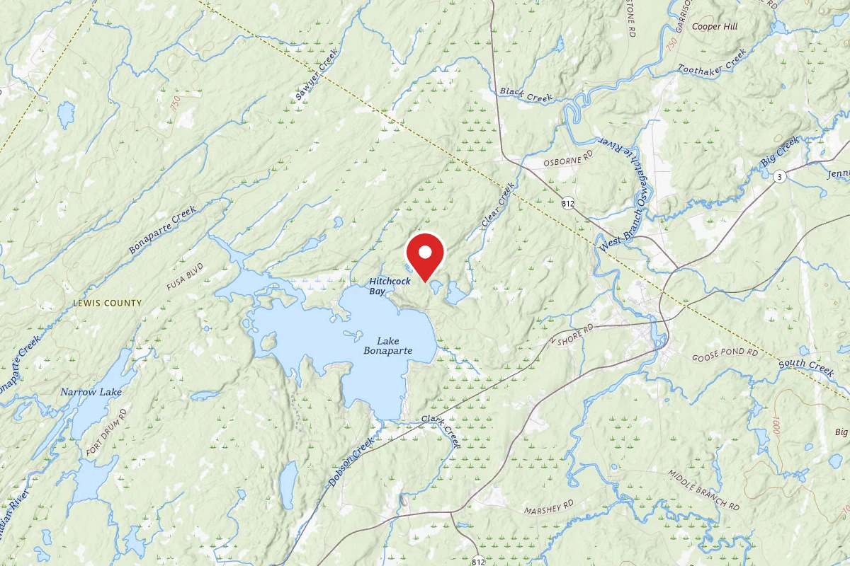 Mud Pond Campsite #1