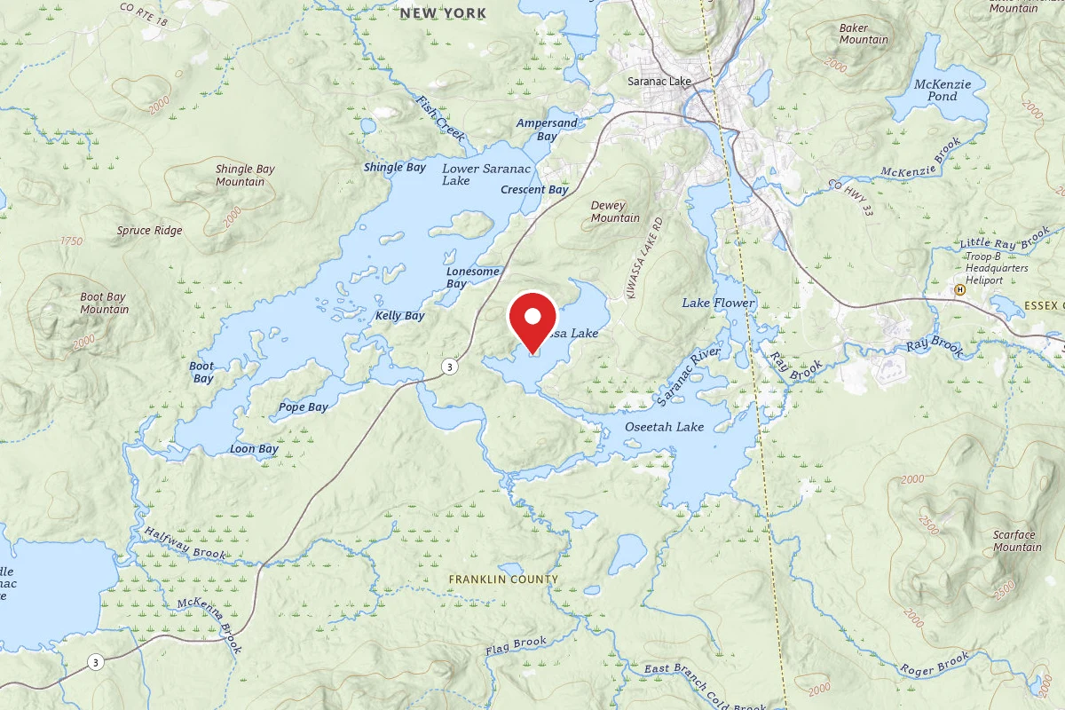 Kiwasa Lake Site 1