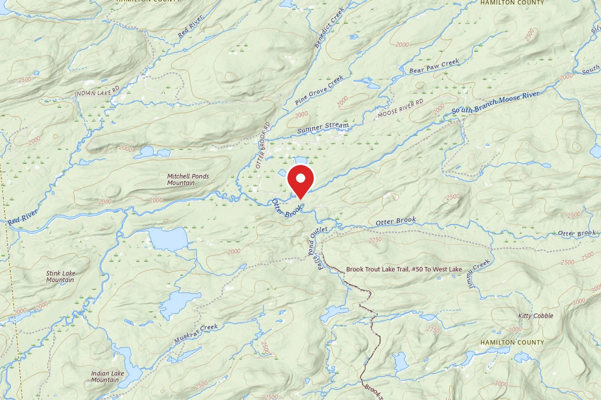 Moose River Plains Campsite 98