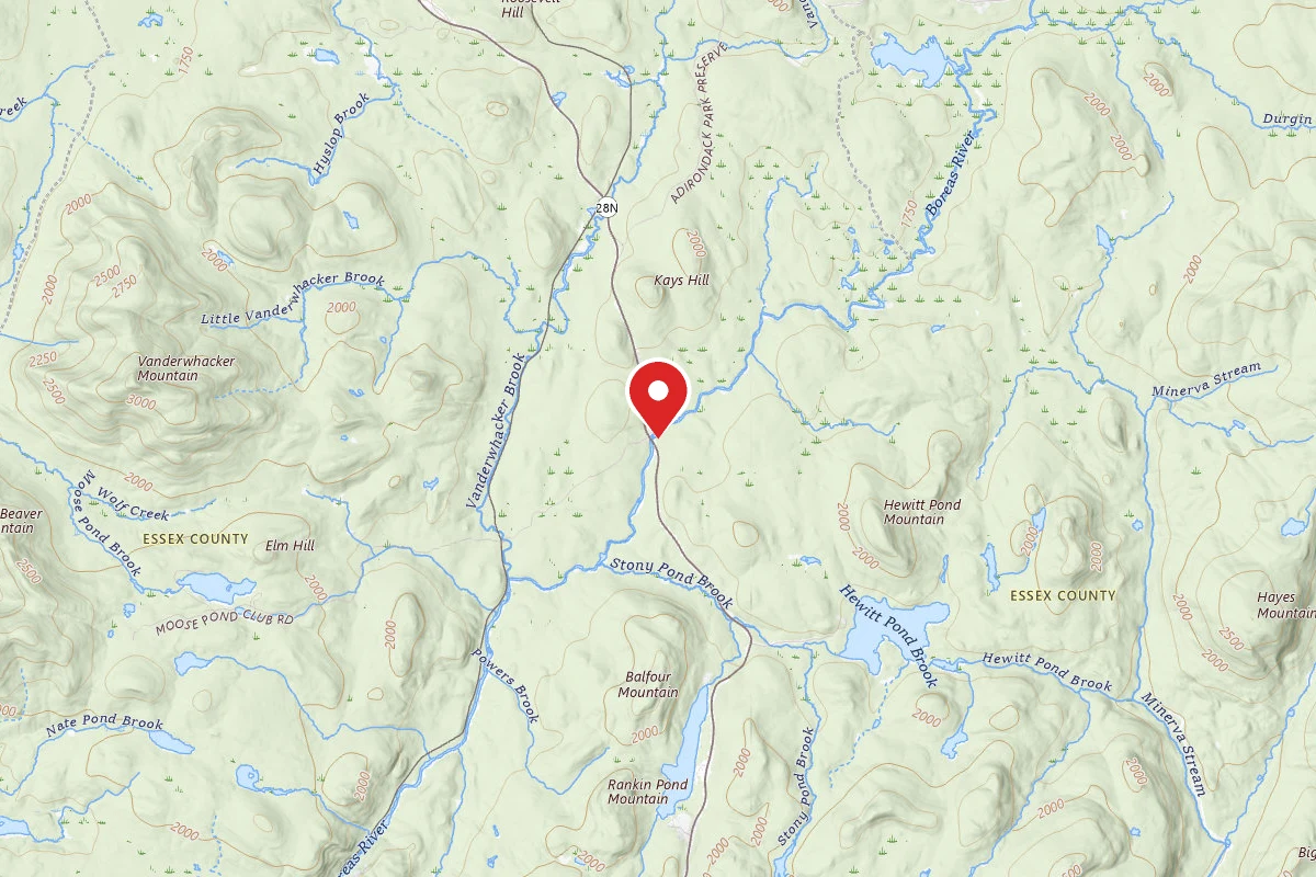 Boreas River/28N Campsite #1