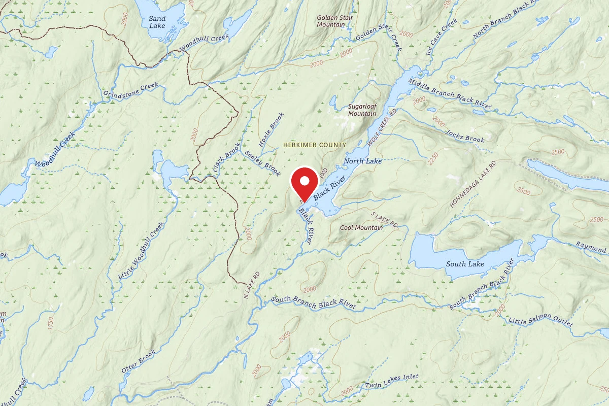 North Lake Designated Campsite #5
