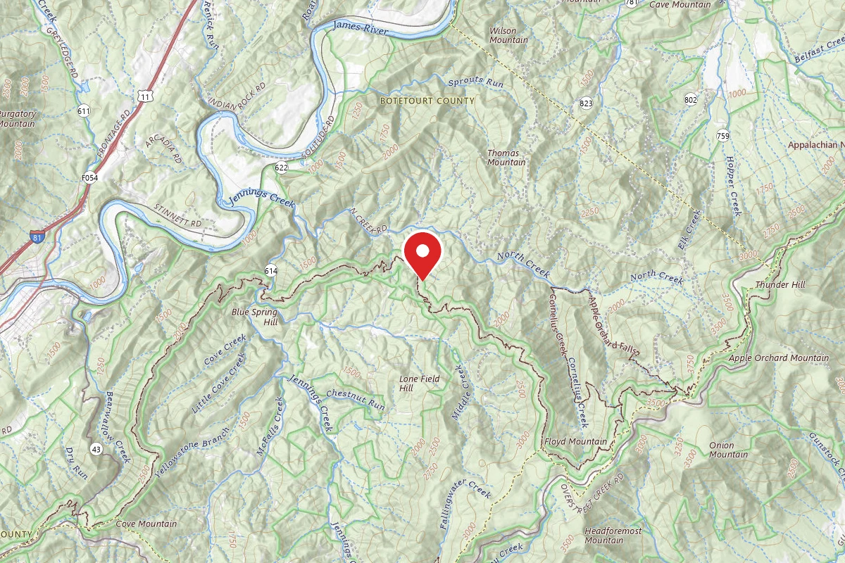 Bryant Ridge Trail Shelter