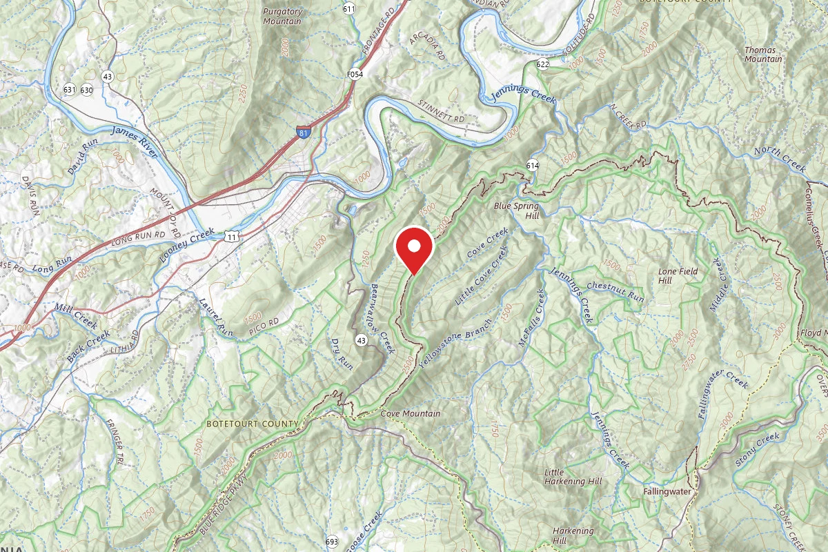 Cove Mountain Trail Shelter