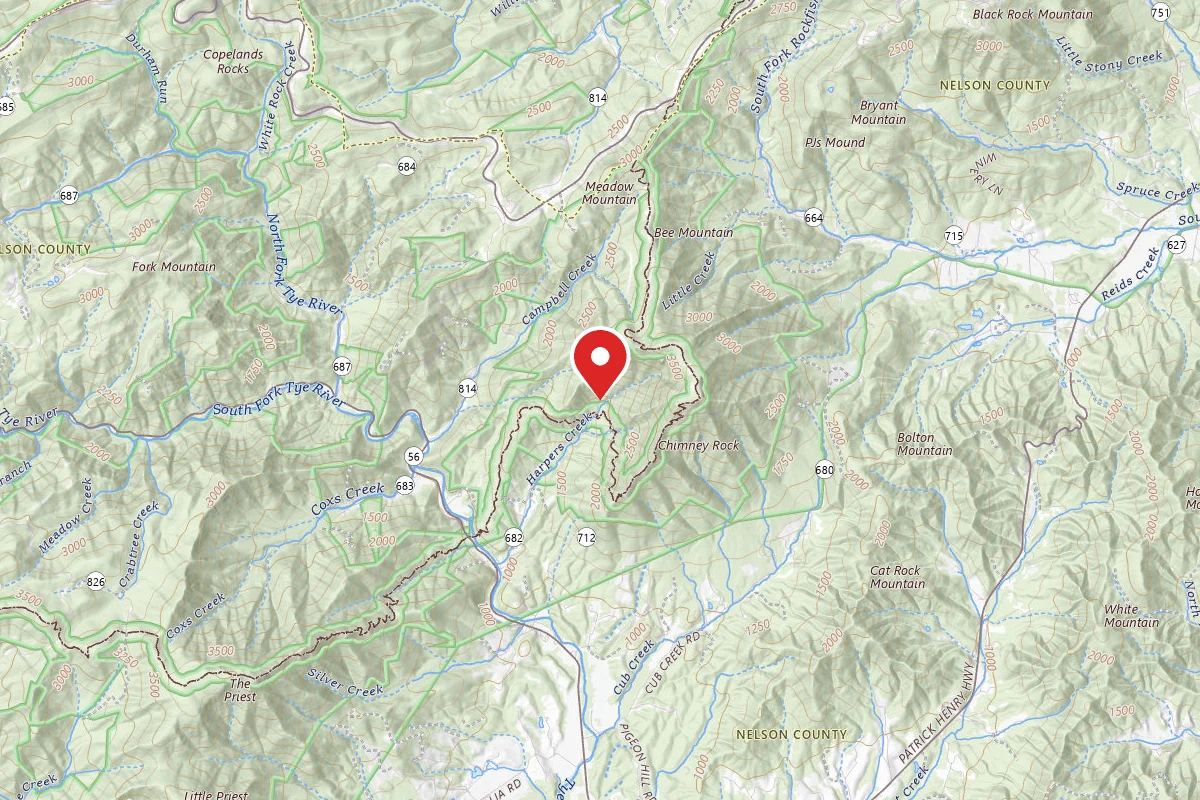 Harpers Creek Trail Shelter