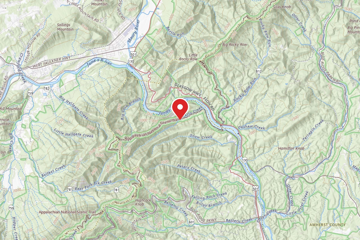Matts Creek Trail Shelter