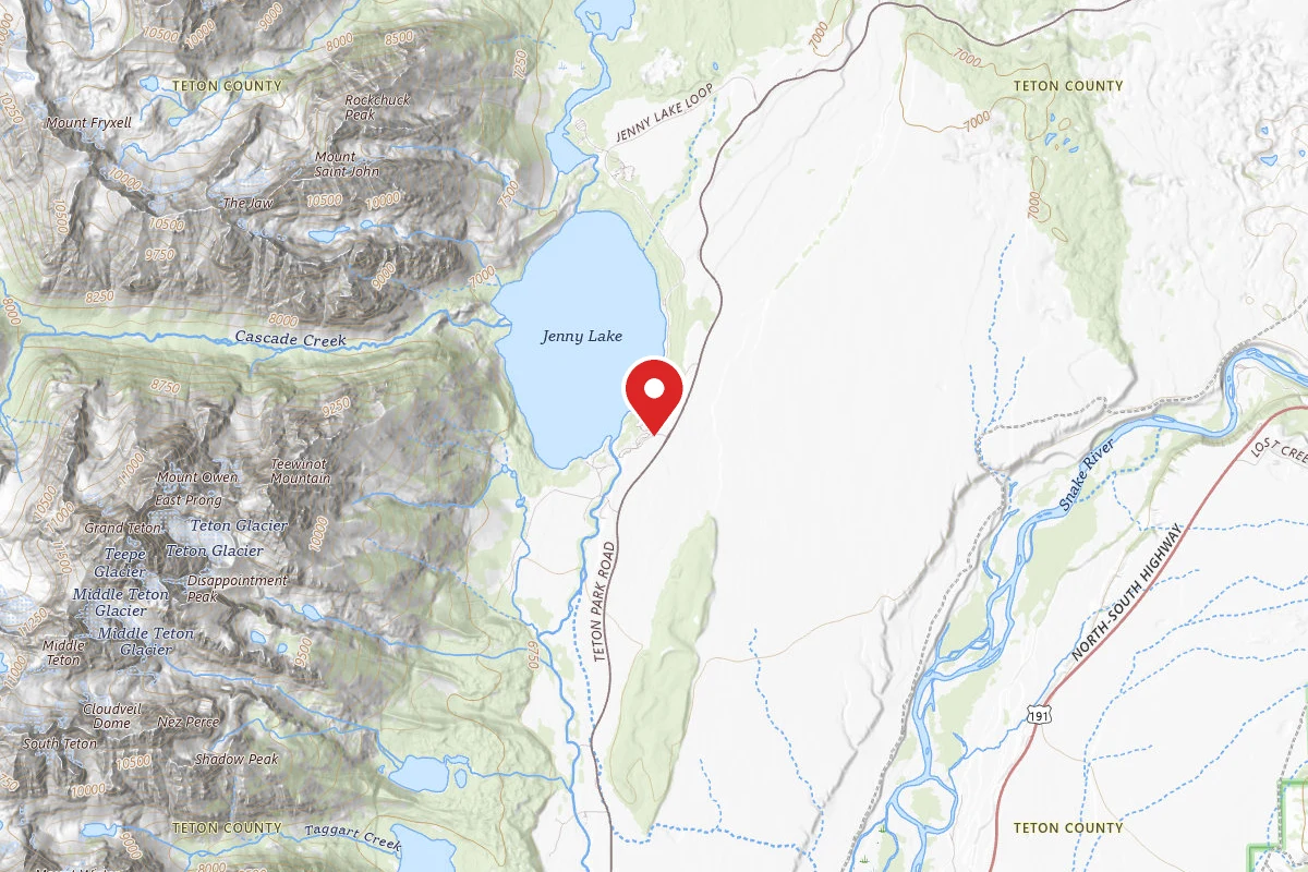 Jenny Lake Campground - Grand Teton National Park