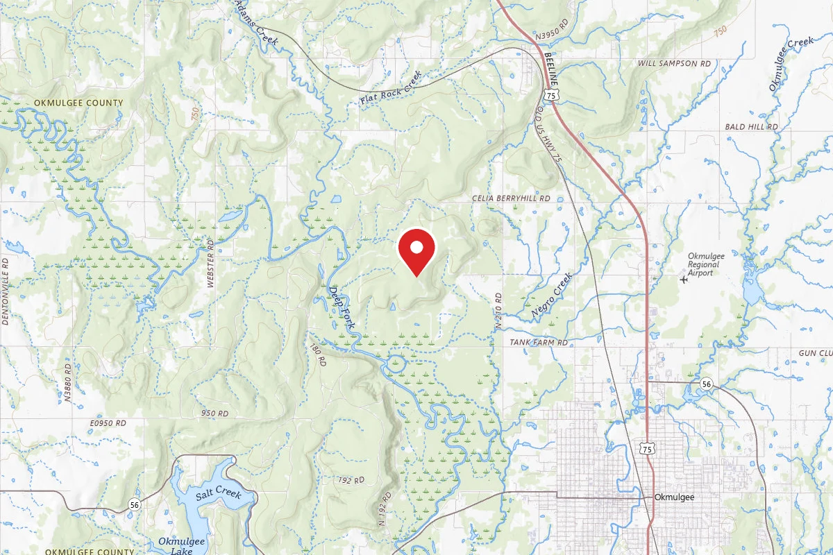 Okmulgee Wildlife Management Area Dispersed Camping