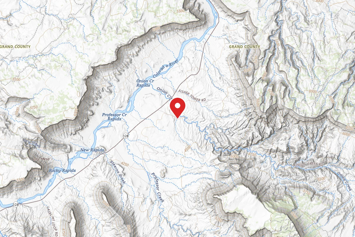 Upper Onion Creek Camping Area