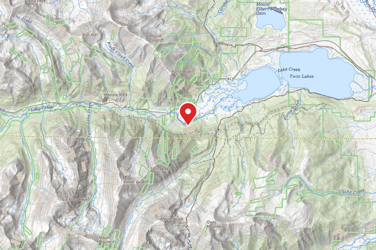 Elbert NFS Road Dispersed