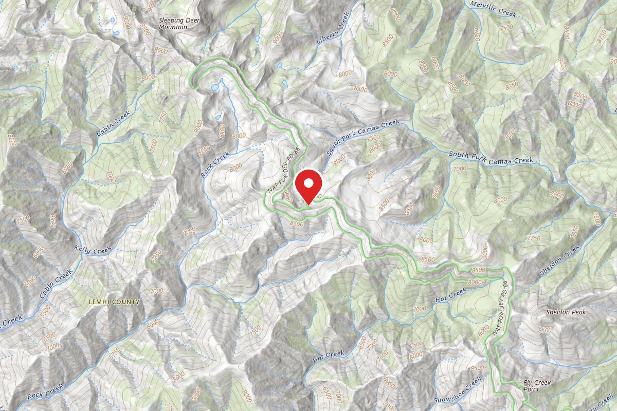 Nez Perce National Forest South Fork Campground