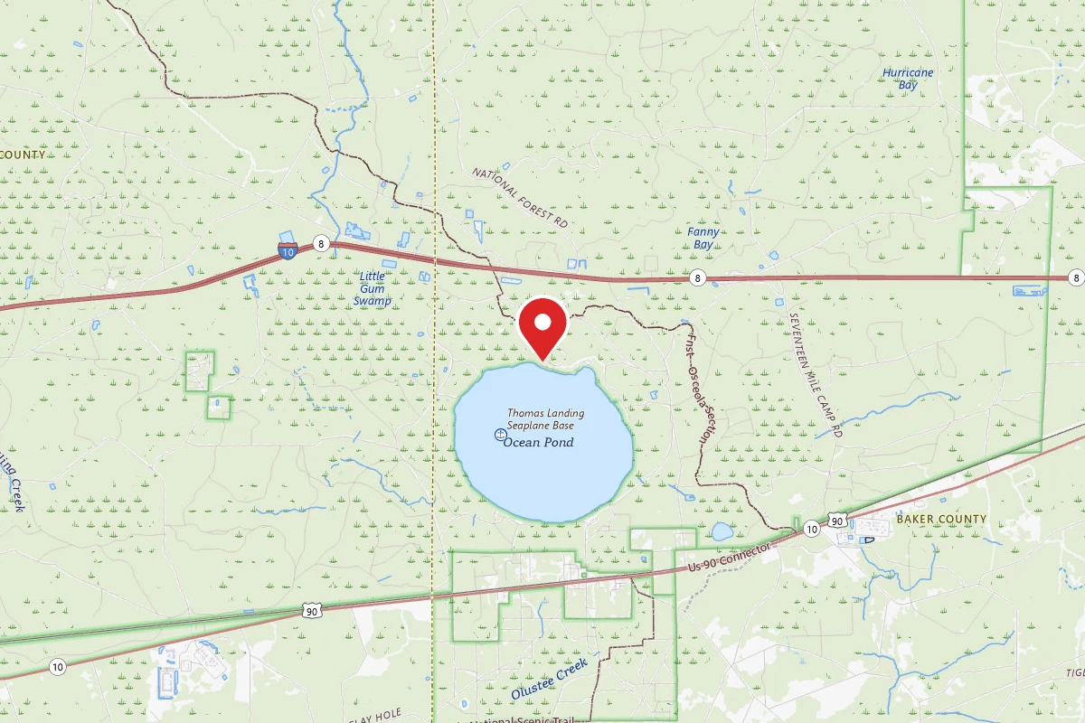 Dispersed Site near 30.2405, -82.4371