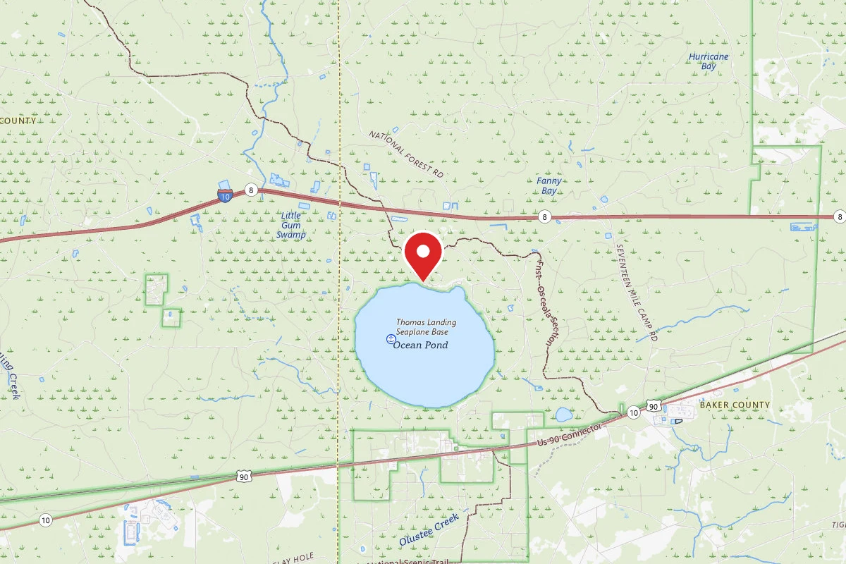 Dispersed Site near 30.2405, -82.4372