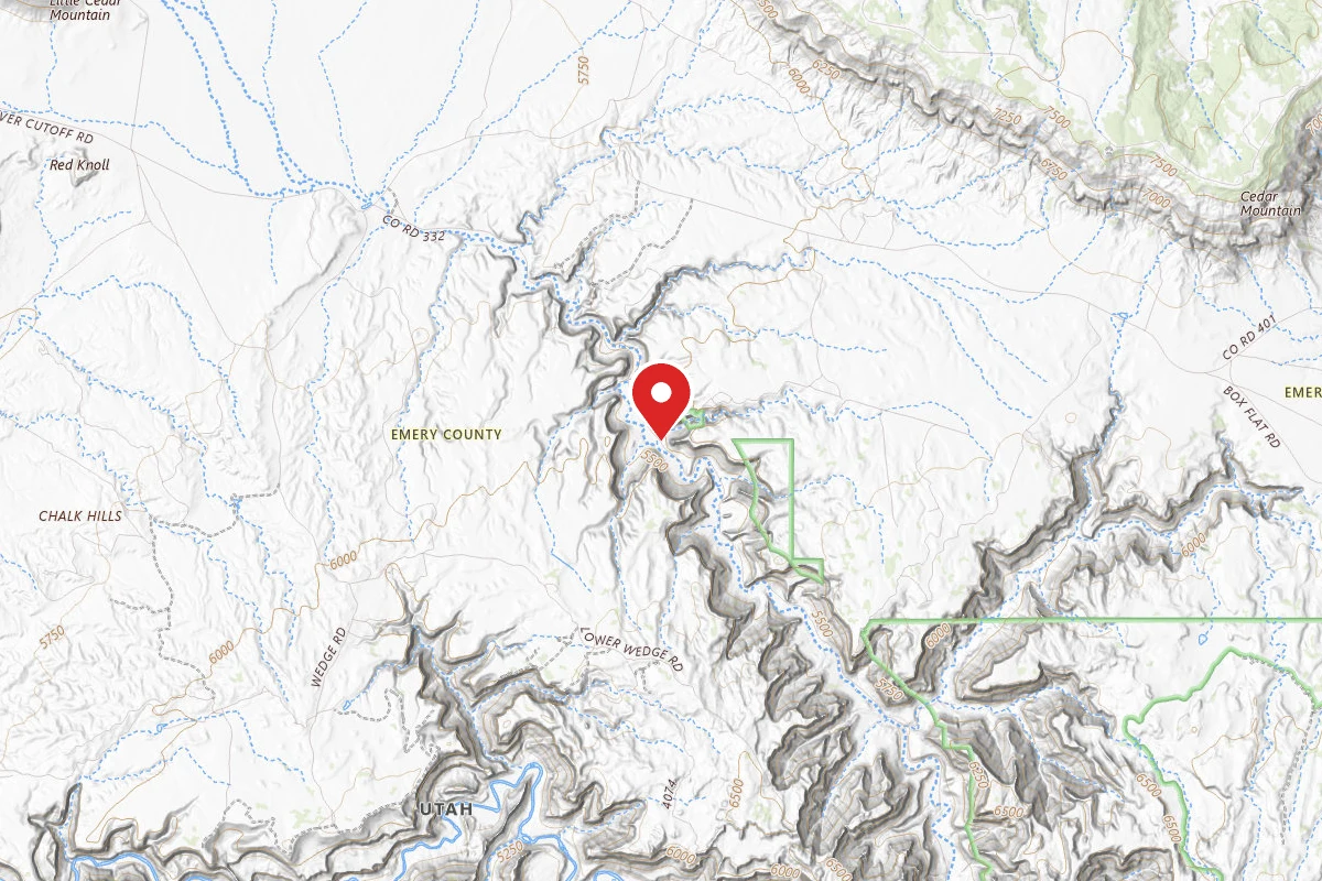 Buckhorn Draw Dispersed Campsite #15