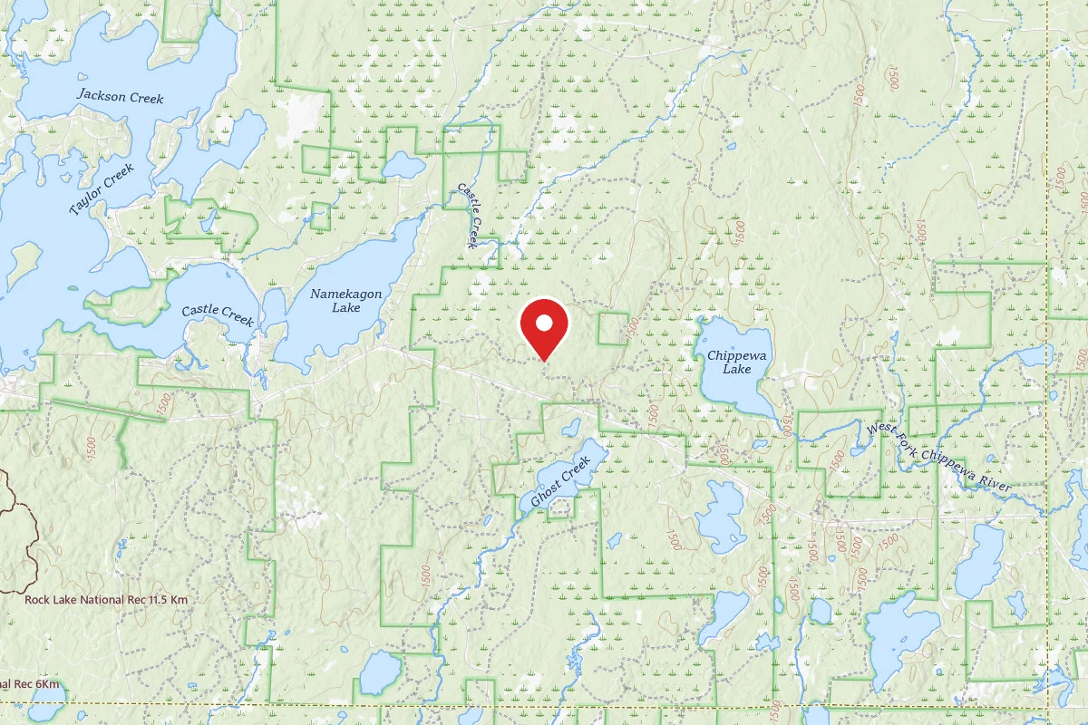 Chequamegon NF Dispersed - Namekagon River
