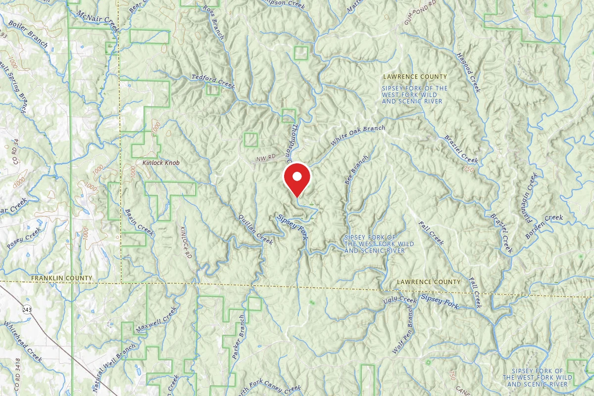 Thompson Creek Trail Campsites