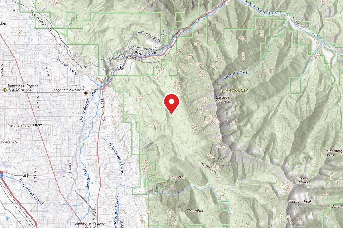 Uinta National Forest Hope Campground