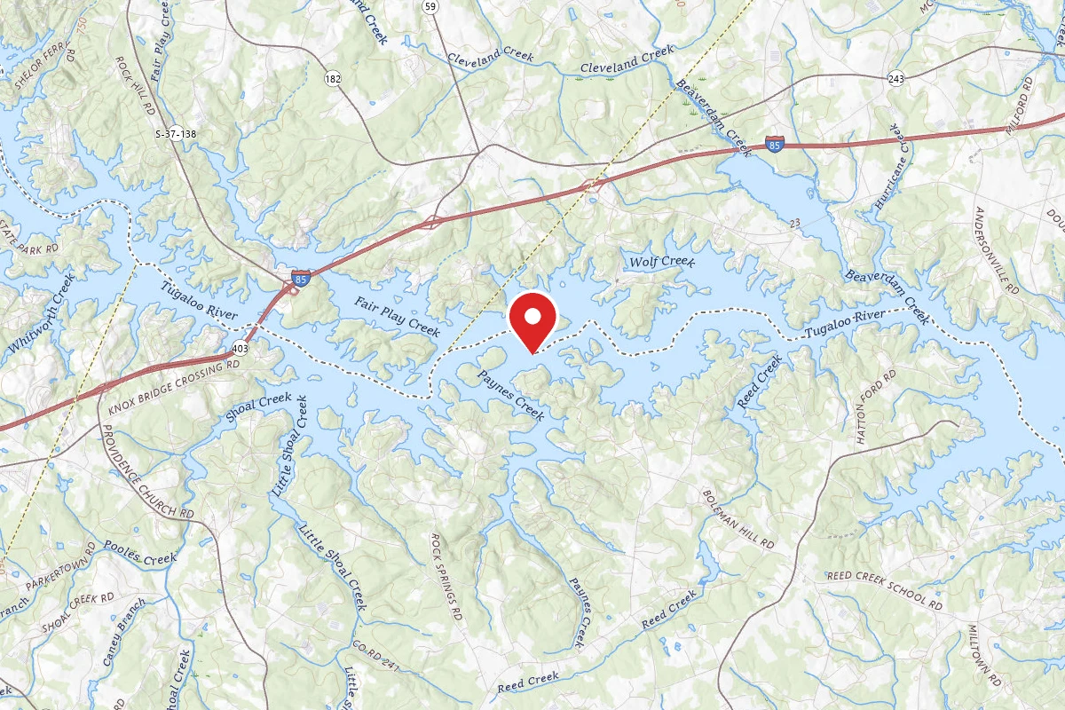 COE Hartwell Lake Paynes Creek Campground