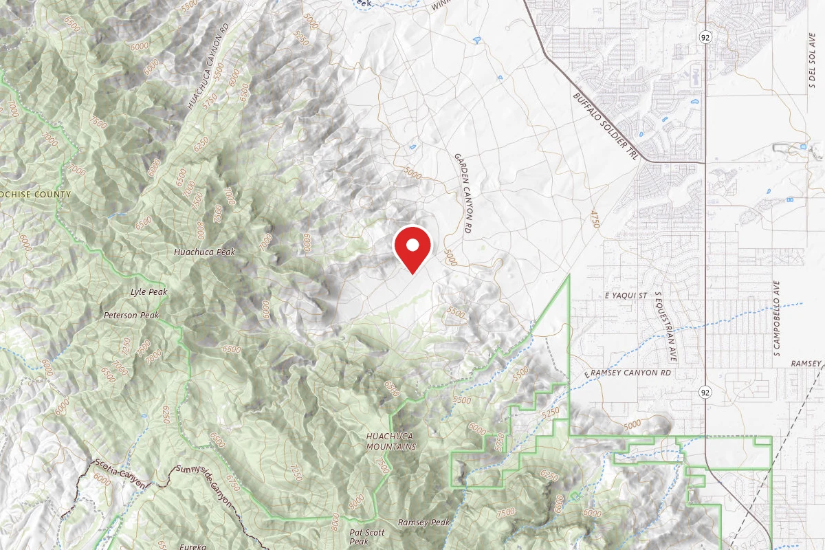 Military Park Fort Huachuca Garden Canyon RV Park