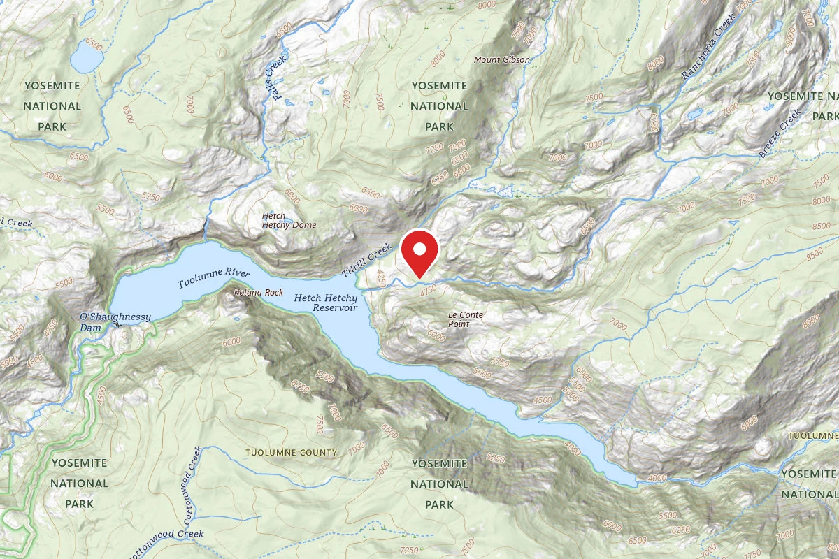 Rancheria Falls Wilderness Campground