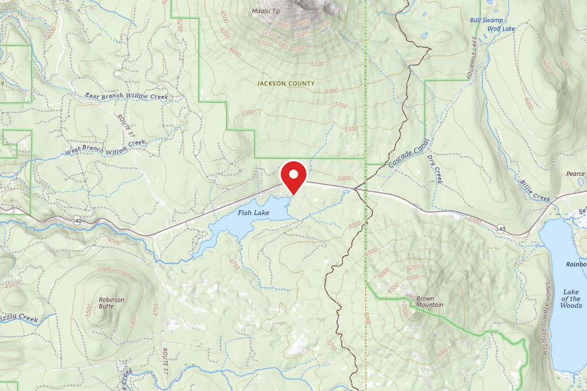 Rogue River National Forest Fish Lake Campground