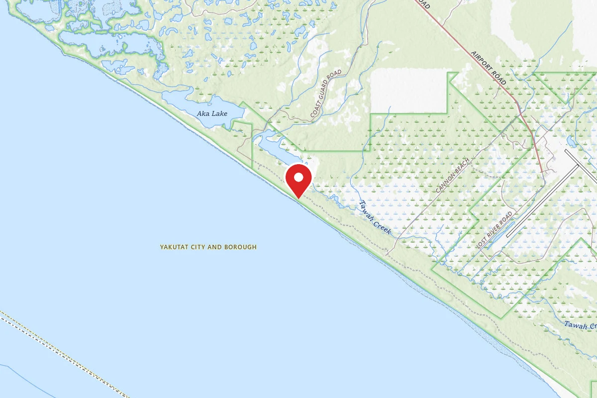 Yakutat Beach Campsite 3