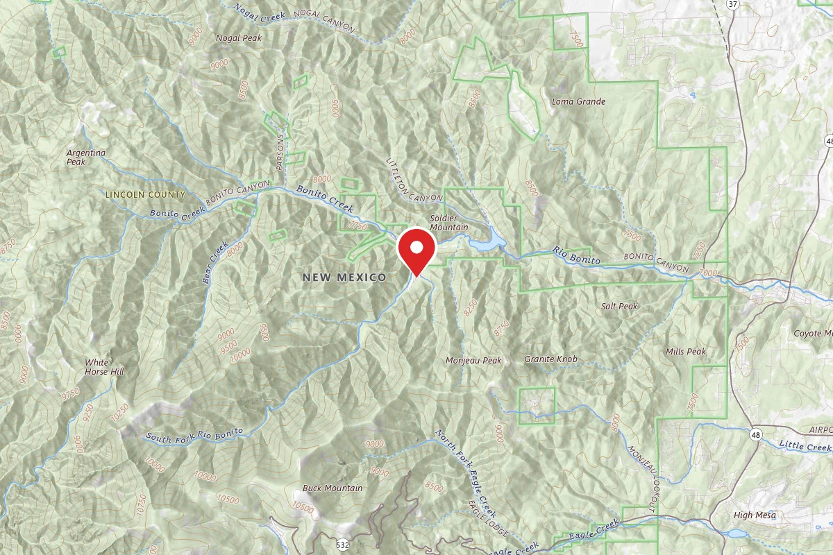 Lincoln National Forest South Fork Campground