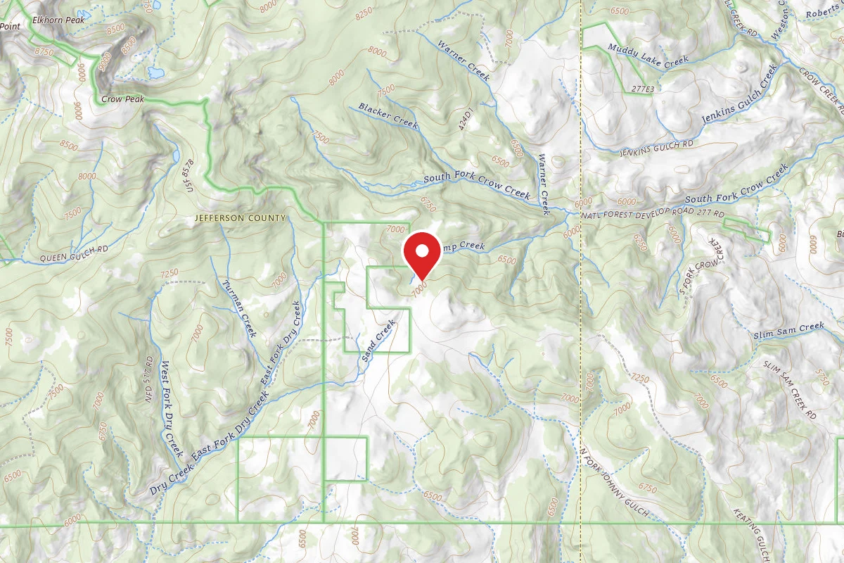 West Eklhorns GFA - South Crow Lakes TH